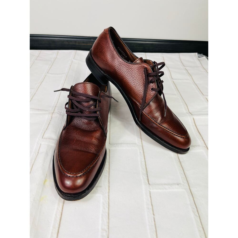 NEW Hanover men's brown leather dress shoes sz 11AAA